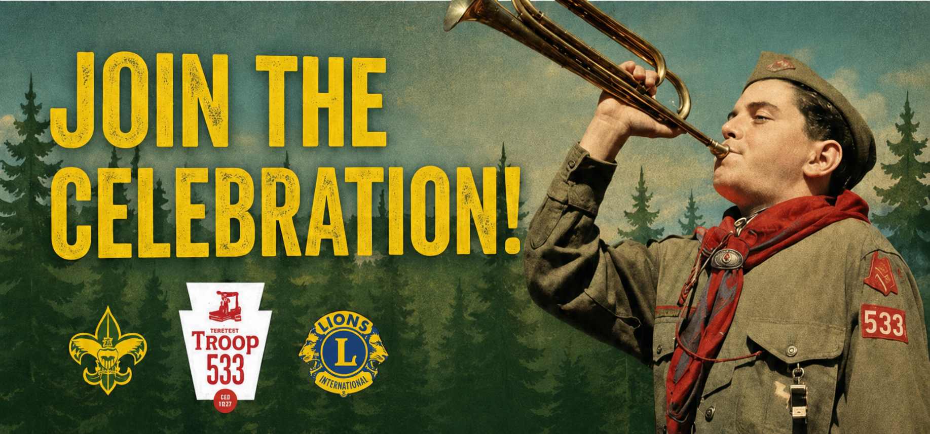 Join the Celebration — Troop 533 centennial